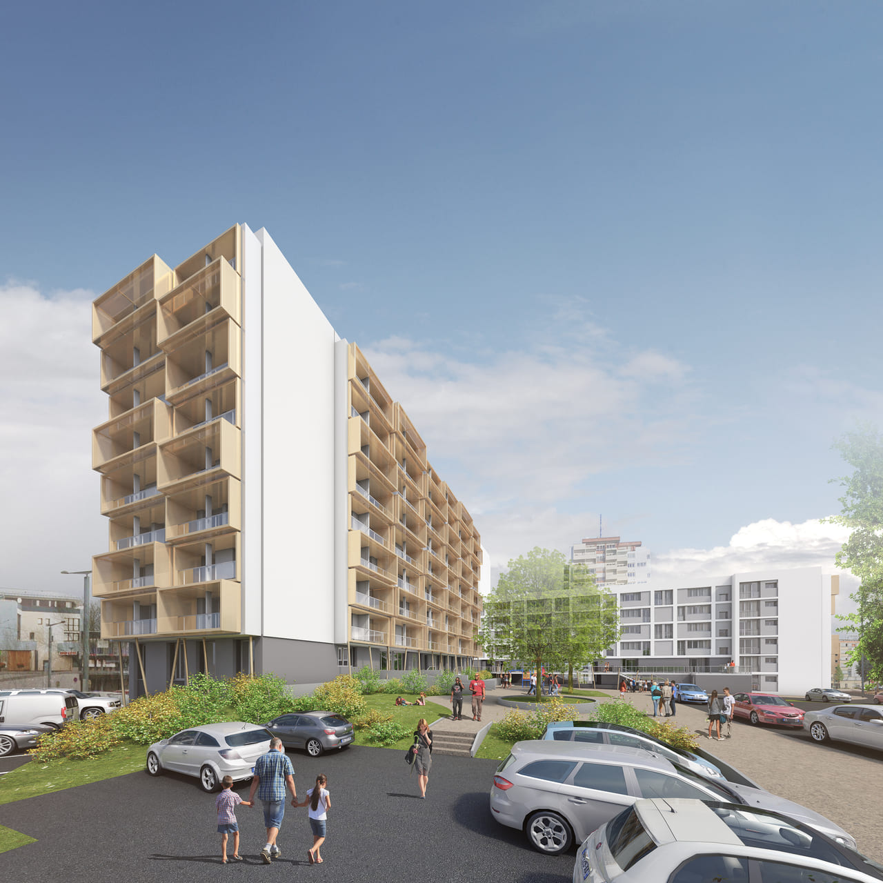ARA - Habitat collectif Hérouville VUE01