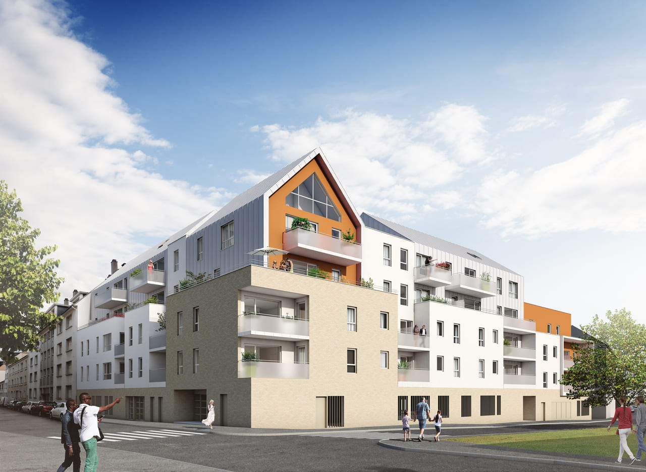 B112 - Habitat collectif Caen