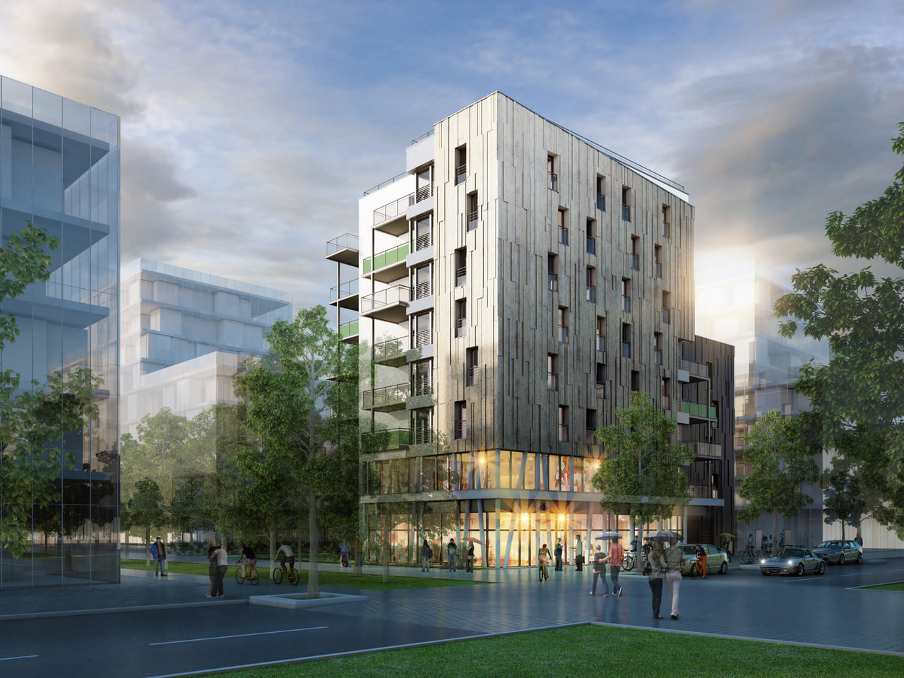B112 - Habitat collectif Rouen Luciline